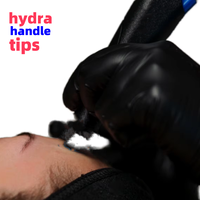 Embouts Hydrafacial pour Appareil d'Hydrodermabrasion – Embouts de Manipule Hydra pour le Visage et la Tête – Peeling Hydro Aqua pour Nettoyage en Profondeur