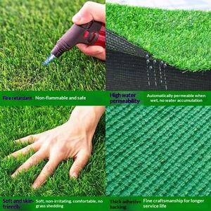 <span class=keywords><strong>Gazon</strong></span> artificiel pour chantiers de construction et barrières de jardin d'enfants, décoration de cour extérieure, facile à <span class=keywords><strong>poser</strong></span>, espaces verts de loisirs - Product Image 2