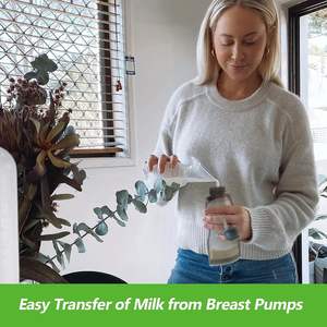 Bolsa de almacenamiento de leche materna de silicona a prueba de fugas bolsa de congelador reutilizable para amamantar mamá - Product Image 6