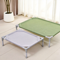 Coussin universel quatre saisons pour chien et chat avec housse amovible, design grotte, tapis en mousse pour l'été
