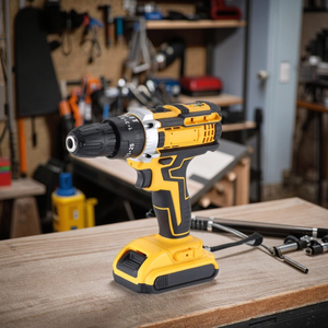 Taladro de Impacto Eléctrico de 220V CA Inalámbrico de Alta Potencia con Batería de Litio Recargable y Motor con Escobillas, <span class=keywords><strong>Control</strong></span> de Velocidad Infinito - Product Image 3