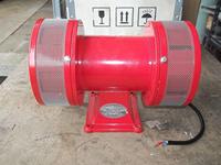 Fabricant de sirènes de moteur électrique couleur rouge haut décibel 130DB AC 110v 220v MS590 sirène à double moteur industriel