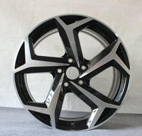 Nuevas Llantas FBS para Automóviles de Pasajeros de 15-18 Pulgadas 5X112/5X100, Aleación Deportiva Forjada, Diseño Cóncavo, Acabado Plateado