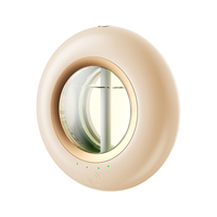 Diffuseur d'huiles essentielles ultrasonique Bluetooth avec veilleuse tactile, pulvérisation programmée et aromathérapie aux huiles essentielles