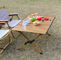 Easy — table pliante, meuble de Camping léger, Portable, en Aluminium, pour pique-nique extérieur, vente en gros