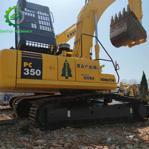 Máquina de construcción original japonesa usada de alta calidad, excavadora Komatsu PC350 350, excavadora de orugas usada a la venta - Product Image 4