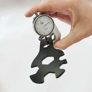 Llave multifunción para bicicleta, 2,5mm, 45, acero, blanco y negro, llave de disco con múltiples orificios para reparación de bicicletas - Product Image 4