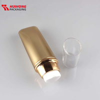 Flacon pompe pour produits cosmétiques sans air, Lotion, Spray en plastique acrylique, or et argent, 10 pièces, 30ml