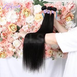 Natural Raw Unprocessed Virgin Indian Human Hair, Wholesale Indian Hair bundle, Indian Hair extension 100 Human Hair Vendpor