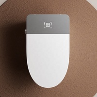Toilette intelligente MUBI avec télécommande et chauffage du siège, 110V, norme nord-américaine, toilette intelligente à montage au sol