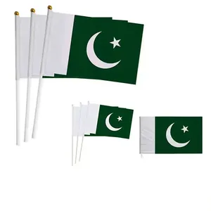 Bandera de <span class=keywords><strong>Pakistán</strong></span> de Poliéster de 3x5 Pies con Impresión Digital, Banderas de la República Islámica de <span class=keywords><strong>Pakistán</strong></span> - Product Image 6