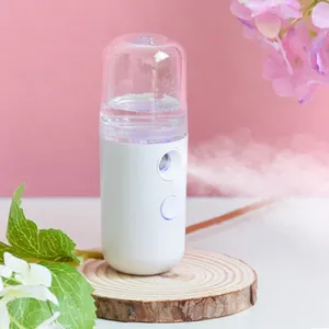 Mini Mặt Hơi Nước Hơi Nước Máy Sương Mù Xách Tay Phun Vẻ Đẹp Mặt Nano Phun Mặt Sương Mù