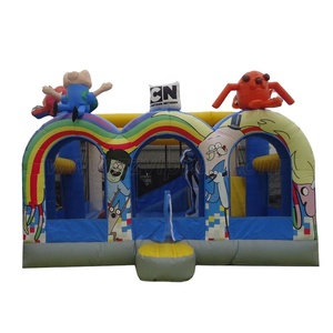 Thương mại Inflatable thư bị trả lại nhà Inflatable phim hoạt hình nhân vật Bouncer cho công viên giải trí - Product Image 1