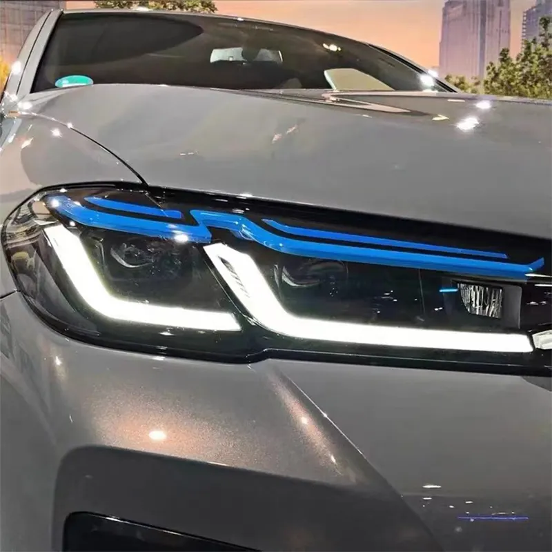 Nuevo diseño de la cola del coche luz para BMW serie 5 G30 trasero sistema de lámpara assy de freno LED de la luz de señal de piezas de Tuning 21-22