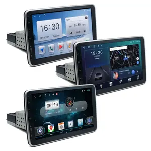 Radio Mobil Android Universal 2DIN untuk VW TOYOTA NISSAN HONDA BYD OPEL Audio GPS 10 Inci 360 Derajat Universal