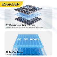 Essager ES-D024 Powerbank 20000 Mah Chargement rapide avec câble 22.5W Mini Small 20000 Mah Power Bank Type C avec affichage numérique