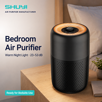 Purificateur d'air de bureau le mieux noté pour le marché américain, emballé pour la vente au détail, disponible en stock local, OEM ODM CE FCC
