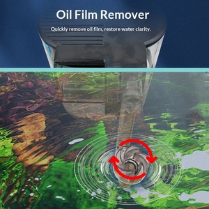 Filtro per <span class=keywords><strong>Acquario</strong></span> Premium Silenzioso ed Ecologico con Flusso Regolabile, Rimozione Pellicola Oleosa, Modalità Operativa Intelligente, Senza Attrezzi, per Esterni/Bagno - Product Image 3