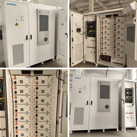 Systèmes de stockage solaire intégrés hors réseau/sur réseau VoltaNest 60kVA 112kWh 96KWH 100KWH LiFePO4 tout-en-un, ESS industriel MPPT