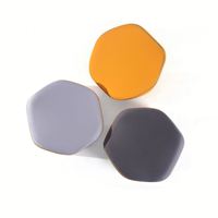Oreiller de jambe ergonomique orthopédique pour soulagement du sommeil, pour femmes enceintes, en mousse à mémoire de forme, avec housse amovible et lavable, forme hexagonale