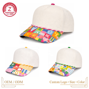 Nuevas Gorras de Béisbol Ajustables Unisex con Diseño de Parches, 6 Paneles, 100% Algodón, Estampado Multicolor - Product Image 2
