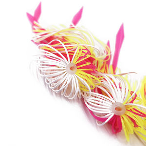 Weiyu Materiale in Silicone per Gonne da Jigging e Strisce per Gonne da <span class=keywords><strong>Pesca</strong></span> <span class=keywords><strong>a</strong></span> Traina 13-30cm - Product Image 1