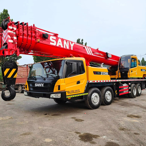 Low Mileage Second Hand Sany 50 Ton All Terrain Truck <b>Crane</b>, Robust Hydraulic Lifting Machinery - Product Image 1