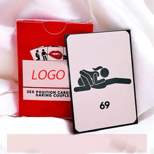 Personalizzabile per adulti carte da gioco di Poker stampato di azione sessuale divertente carta educativo gioco di carte da letto comandi Logo - Product Image 3