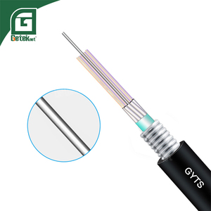 Câble à fibres optiques GETEKnet OEM FTTR en rouleau, tube lâche, 1550nm GYTS, 24-48 fibres, gaine LSZH, FTTH, 1km, bobine en bois, garantie 15 ans - Product Image 1