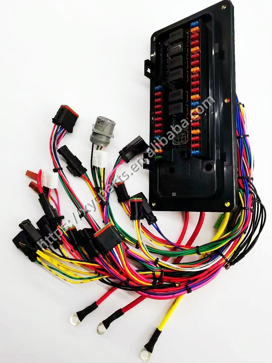 プラネット High-quality Excavator Parts Fuse Box Wiring Harness 224-2862 for