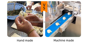 Chất lượng tốt tự động hoành thánh làm máy gấp bánh bao siomai bao bì Maker với giá tốt trên bán - Product Image 3