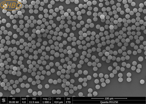 Perles magnétiques fonctionnelles, base de microsphères de polystyrène pour la recherche en laboratoire - Product Image 3