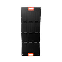 Vente flash : panneau solaire pliable portable et léger 80W/100W/200W, 24V, silicium monocristallin, portable et léger
