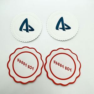 Custom Printing Hotel Supplies Tissue <b>Paper</b> Coasters Absorbent <b>Paper</b> Coffee Coaster Hotel Cup Coaster for Drink Oem Odm - Product Image 3