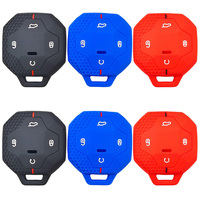 Coque de clé de voiture en silicone pour Chery Traveller Jetour T2 2023-2025 Coque de clé à distance Fob