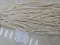 Perles d'eau douce naturelles en forme de pomme de terre, 37 cm, bon lustre, 3-12 mm, en brin, forme d'œuf, qualité A+, défauts moyens