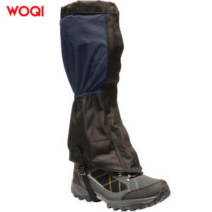 Guêtres de randonnée Woqi, protection imperméable pour les jambes, pour la montagne, unisexe, vert olive, tissu Oxford - Product Image 2