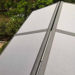 Auvent de toit de maison Auvent de lucarne rétractable Auvent en aluminium Verre électrique Pergola en aluminium Tailles personnalisées Offre Spéciale l'extérieur - Product Image 3