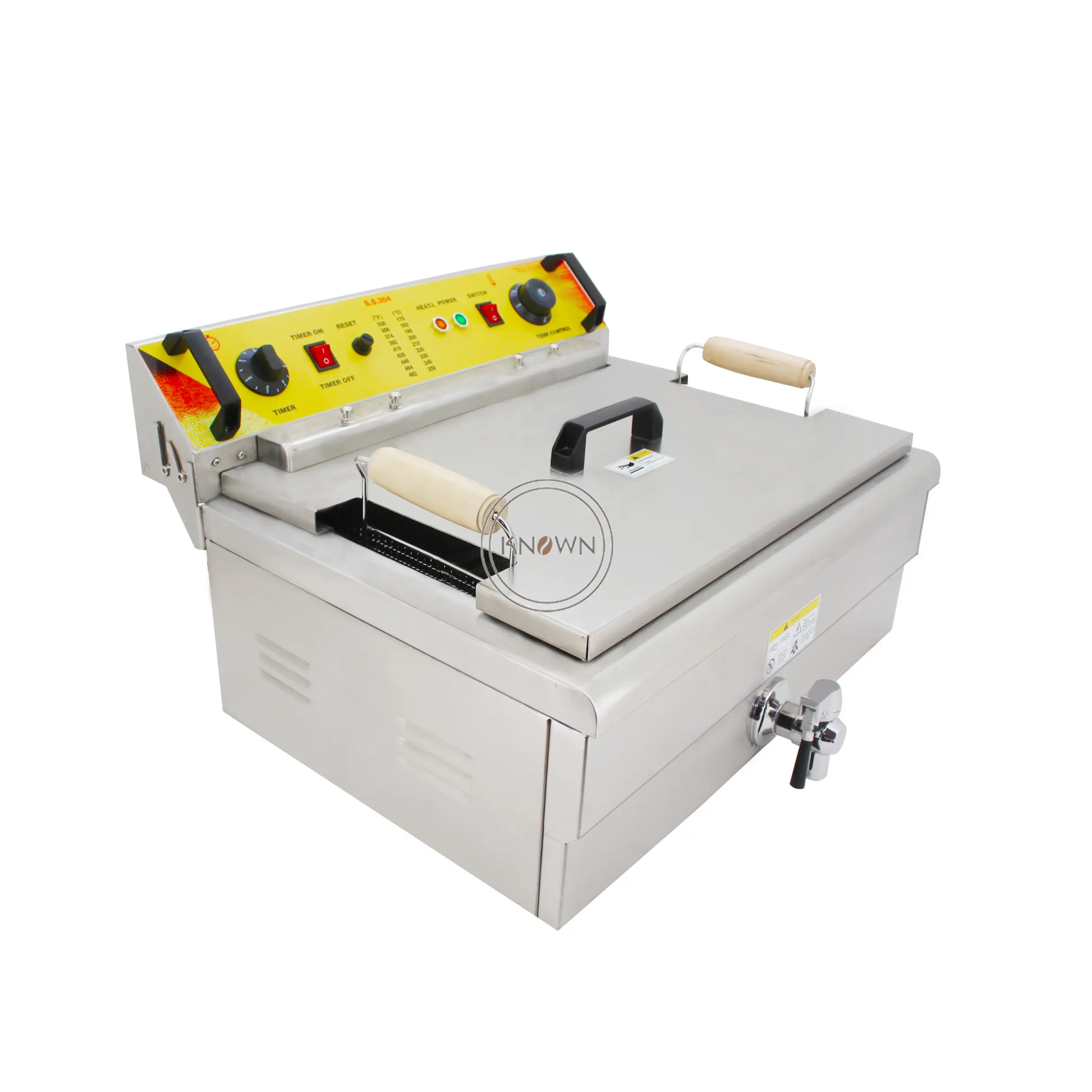 5L Capacity Automatic Churros Maker Machine Stainless Steel Electric Fryer Churros Tool for Sale