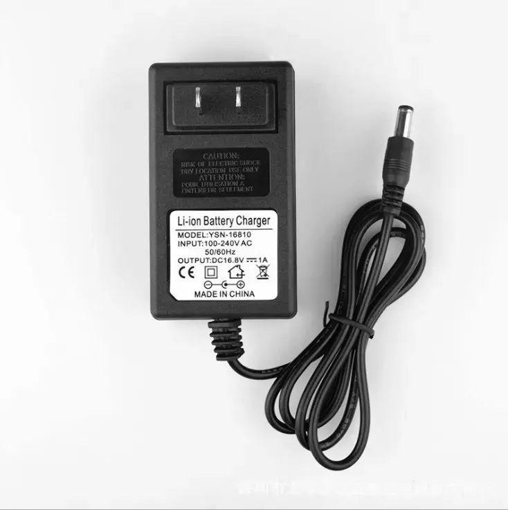 Adaptador de bateria, adaptador de carregador de bateria 12.6v2a 16.8v1a 16.8v2a 21v1a ue eua reino unido au