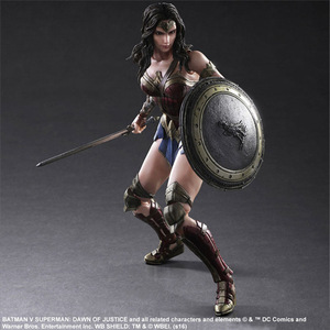 Superwoman gat Girl giocattolo DC Justice League <span class=keywords><strong>Wonder</strong></span> Woman lavoro manuale modello bambola materiale PVC condizione nuovo con Frozen - Product Image 2