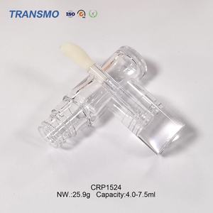 Custom <b>clear</b> Round Lip Gloss Tube with Wand with Empty Tube Lip Gloss 4.0-7.5ml - Product Image 4