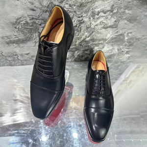 2026 New Design Red Bottom Dress Shoes Men Loafers Flock Solid Slip-On Party Casual Luxury Silk Flat Barefoot Shoes - Product Image 6