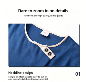 Uniforme <span class=keywords><strong>de</strong></span> service hôtelier à col mandarin pour femmes <span class=keywords><strong>de</strong></span> chambre, personnel <span class=keywords><strong>de</strong></span> service domestique, personnel <span class=keywords><strong>de</strong></span> <span class=keywords><strong>nettoyage</strong></span> <span class=keywords><strong>de</strong></span> supermarché, conception sur mesure, marque privée - Product Image 6