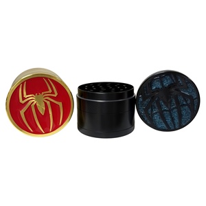 Portable 4 Piece Design Metal <b>Grinder</b> Zinc Alloy 40mm Small Size Tobacco <b>Herb</b> Spice <b>Grinder</b> - Product Image 4