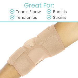 Vente en gros d'attelle de coude stabilisatrice réglable pour hommes et femmes souffrant de <span class=keywords><strong>tendinite</strong></span> et du syndrome du tunnel cubital - Product Image 4