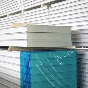 Polyurethane Cold Storage Sandwich Panel Home Building Industrial Material Cold Room Panel