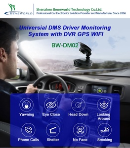 ISO nhà máy 1080P DMS cảm biến hồng ngoại tầm nhìn ban đêm lái xe mệt mỏi Chống Ngủ xe báo động thiết bị cảm biến với <span class=keywords><strong>DVR</strong></span> Ghi âm - Product Image 2