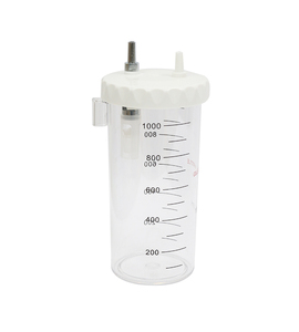 Bidon <span class=keywords><strong>d</strong></span>'<span class=keywords><strong>aspiration</strong></span> Bouteille sous vide PRESSION NÉGATIVE Régulateur de vide médical <span class=keywords><strong>aspiration</strong></span> avec pot et régulateur - Product Image 2