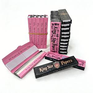 In Stock Custom Premium Quality Manual Modern <b>Rolling</b> Papers Fast Delivery Grinder Tips Rice Paper Gum Arabic Customized Size - Product Image 4
